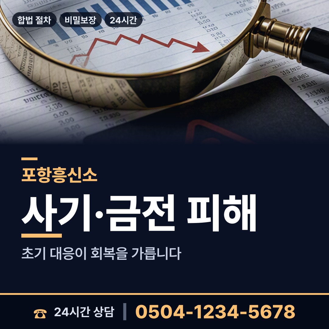 포항 죽장면 사기범찾기 상담 안내